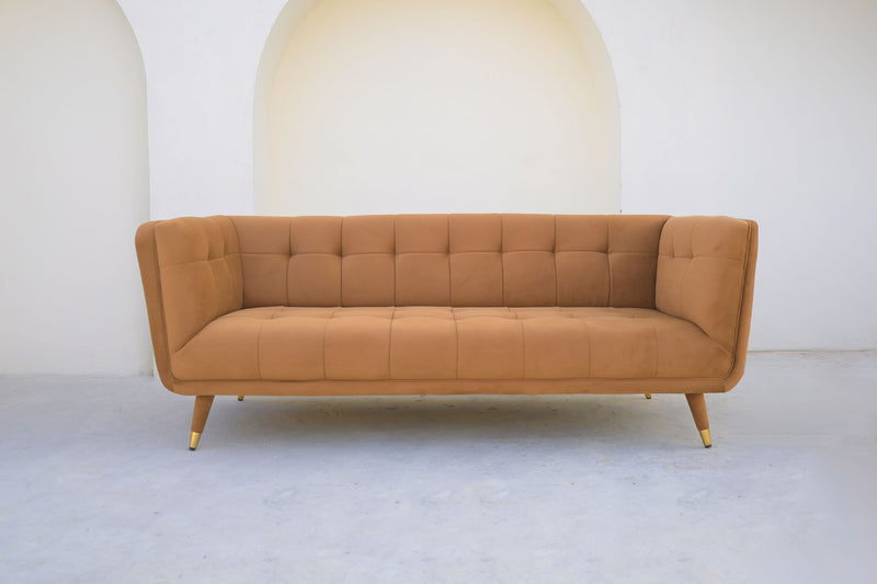 Spicy Mix Suede 3 Seater Sofa