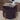 Matterhorn Suede Stool With Gold Metallic Stand - JAIPURIA EMPORIUM