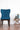 Astral Dining Chair With Back Design & Polished Stand - JAIPURIA EMPORIUM