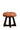 Santa Fe Color Stool With Polished Stand - JAIPURIA EMPORIUM