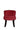 Old Brick Suede Kid's Chair With Polished Legs - JAIPURIA EMPORIUM