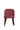 Turkish Rose Flexible Chair With Back Design & Polished Leg - JAIPURIA EMPORIUM