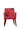 Cabaret Flower Upholstery Arm Chair & Polished Leg - JAIPURIA EMPORIUM