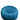 Aqua Blue Football Rounding Bean Bag With Gold Stand - JAIPURIA EMPORIUM