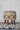 Boho Embroidery Storage Pouffe – Multi-Purpose Ottoman Stool