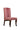 Rose Gold Dining Chair With Design & Polished Leg - JAIPURIA EMPORIUM