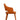 Terracotta Flexible Chair With Suede Fabric Leg & Gold Cap - JAIPURIA EMPORIUM