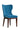 Astral Dining Chair With Back Design & Polished Stand - JAIPURIA EMPORIUM