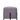 Slate Grey Suede Stool & Black Metallic Stand - JAIPURIA EMPORIUM