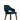 Ming Suede Flexible Chair With Polished Leg & Gold Cap - JAIPURIA EMPORIUM