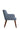 Lynch Arm Chair With Back Design & Polished Leg - JAIPURIA EMPORIUM