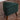 Limed Spruce Suede Triangular Ottoman With Polished Legs - JAIPURIA EMPORIUM