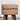 Indian Khaki Linen Stool With Wooden Legs - JAIPURIA EMPORIUM