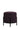 Matterhorn Suede Stool With Black Metallic Stand - JAIPURIA EMPORIUM