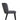 Slate Grey Flexible Chair With Parallel Design & Black Polished Leg - JAIPURIA EMPORIUM