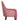 Rose Gold Relaxing Chair With Back Design & Polished Leg - JAIPURIA EMPORIUM