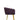 Matterhorn Suede Arm Chair With Golden Legs - JAIPURIA EMPORIUM