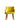 Yellow Arm Chair With Back Design & Wooden Legs - JAIPURIA EMPORIUM