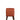 Terracotta Arm Chair With Classic Polished Leg - JAIPURIA EMPORIUM