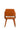 Terracotta Flexible Chair With Suede Fabric Leg & Gold Cap - JAIPURIA EMPORIUM