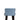 Aqua Blue Kid's Seating Chair With Polished Legs - JAIPURIA EMPORIUM