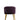 Matterhorn Suede Arm Chair With Golden Legs - JAIPURIA EMPORIUM