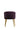 Matterhorn Suede Arm Chair With Golden Legs - JAIPURIA EMPORIUM