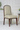 Classic Upholstered Dining Chair – Padded Seat with Solid Wood Frame