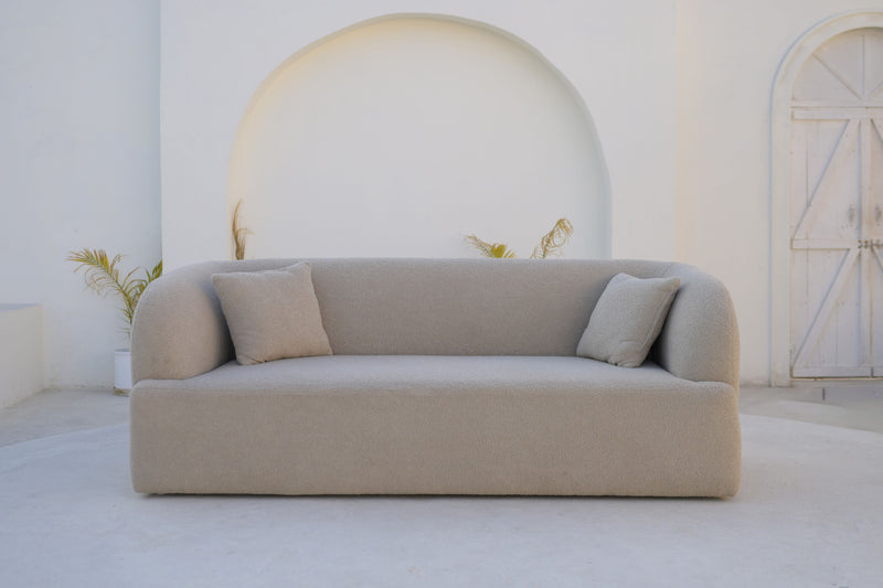 Off-White Buckley 3 Seater Sofa