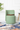 Sage Green Small Accent Backrest Ottoman – Compact Modern Seating for Home & Café